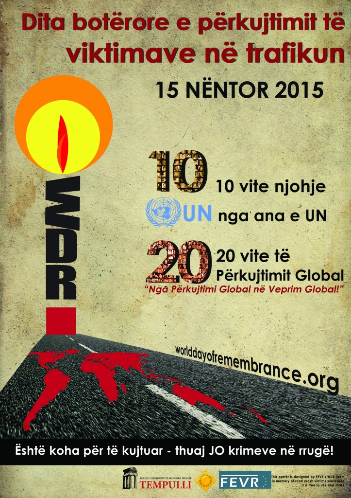 WDR 2015 Poster KOSOVO-TEMPULLI with LOGO